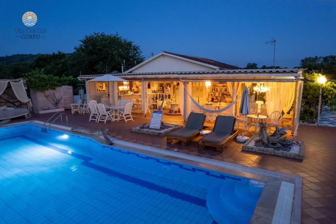 Villa Del Sol Corfu Sidari  Bagian luar foto