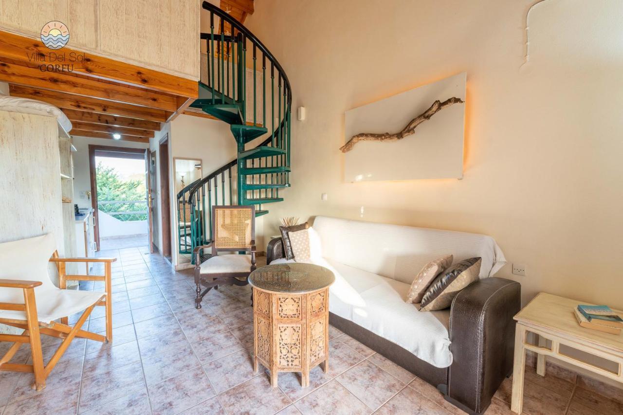 Villa Del Sol Corfu Sidari  Bagian luar foto