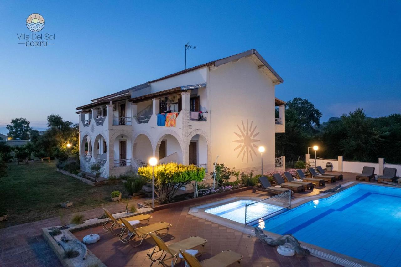 Villa Del Sol Corfu Sidari  Bagian luar foto