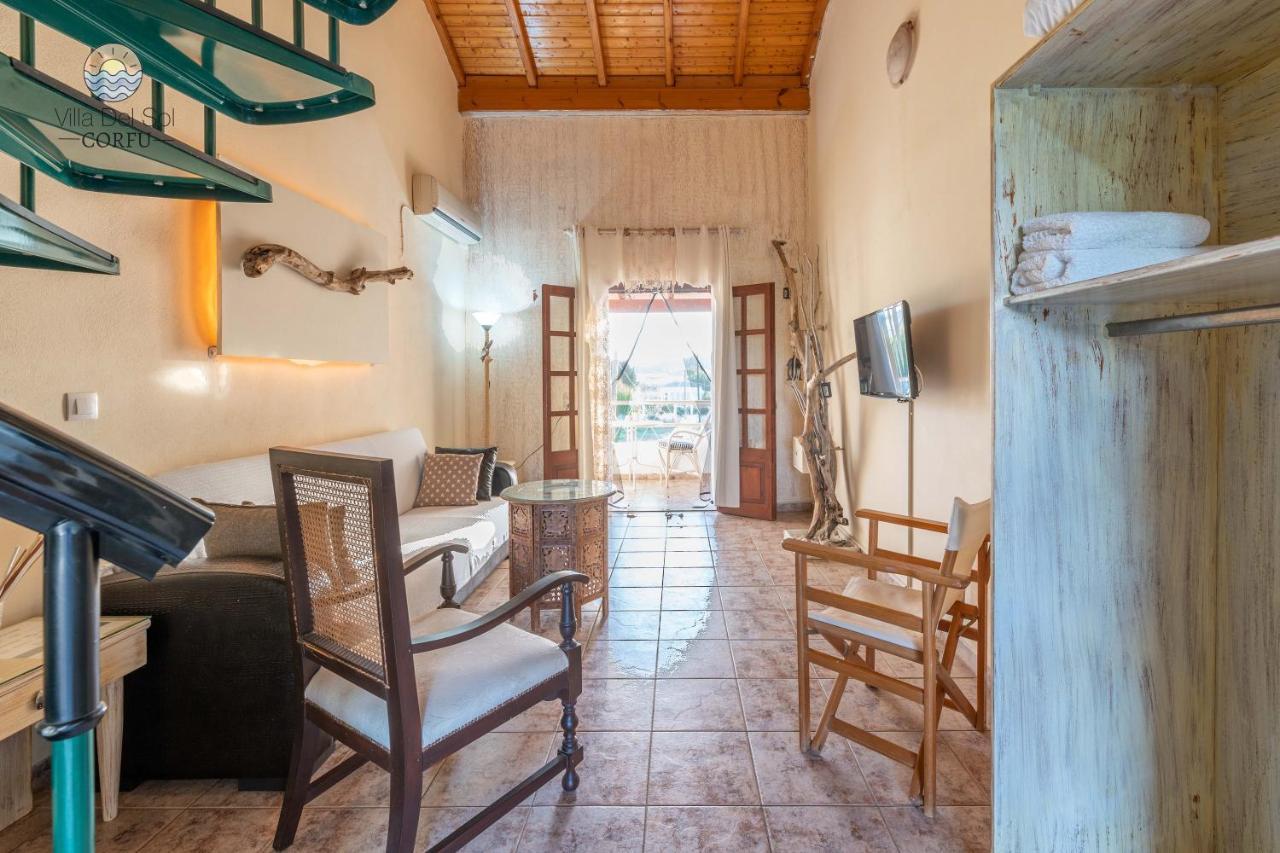 Villa Del Sol Corfu Sidari  Bagian luar foto
