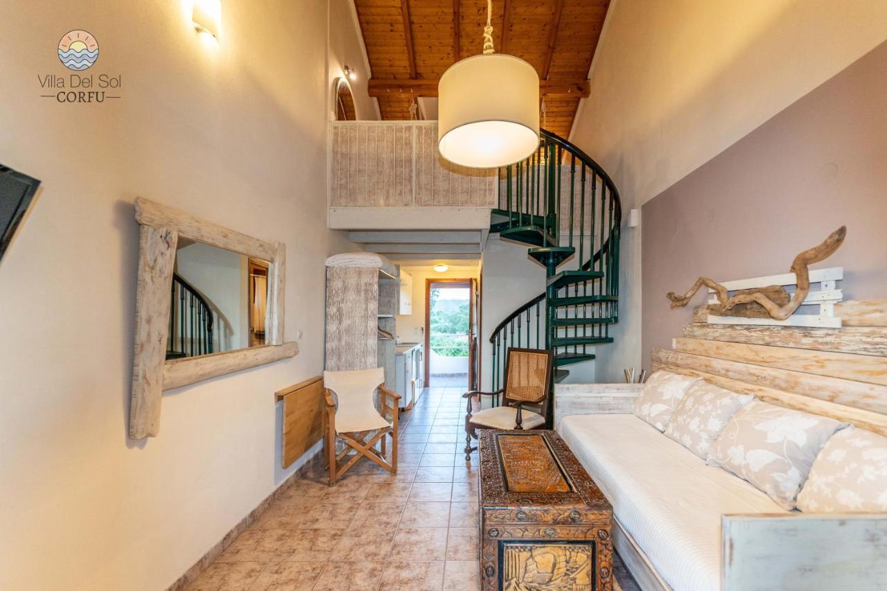 Villa Del Sol Corfu Sidari  Bagian luar foto