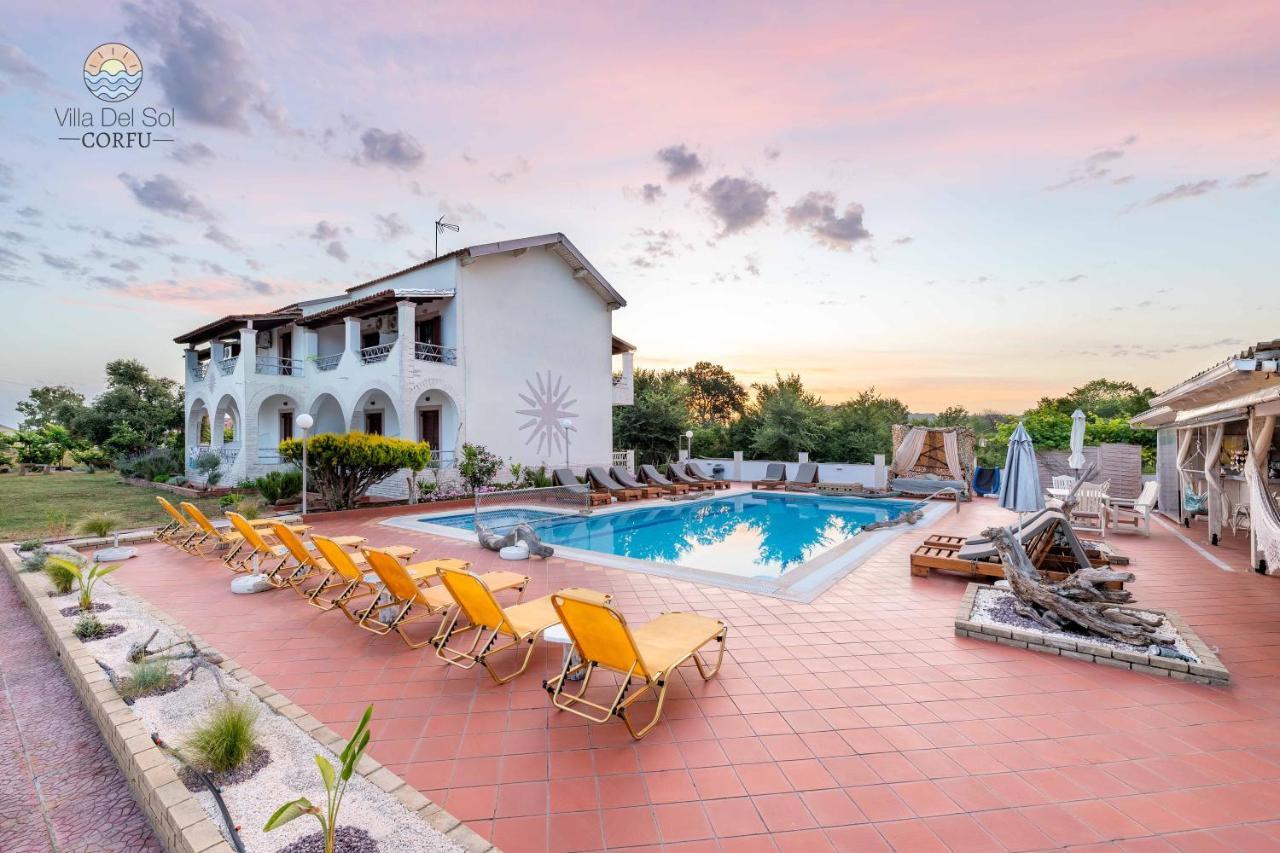 Villa Del Sol Corfu Sidari  Bagian luar foto